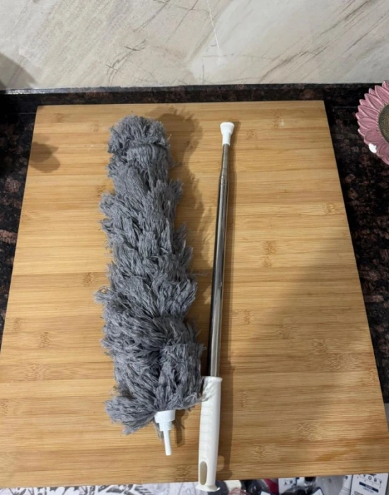 Püssküllü Teleskopik Toz Mop