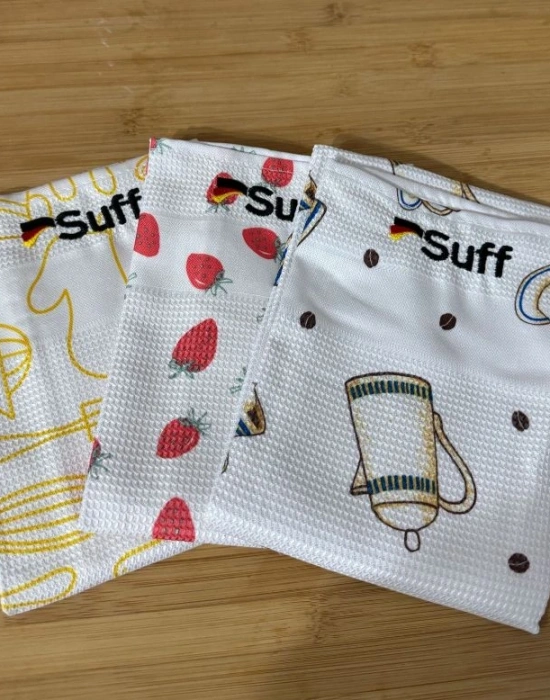 Suff Sihirli Mikrofiber Genel Temizlik Bezi Desenli 60X40