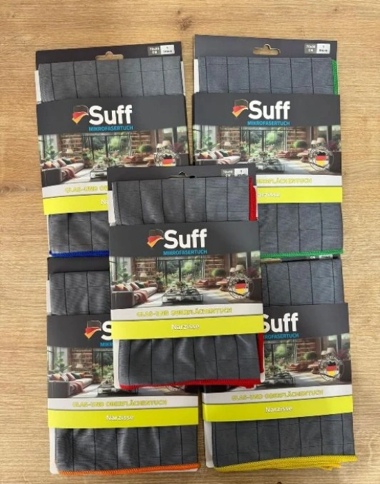 Suff Mikrofiber Narzisse Nergis Cam Ayna Bezi 50X70