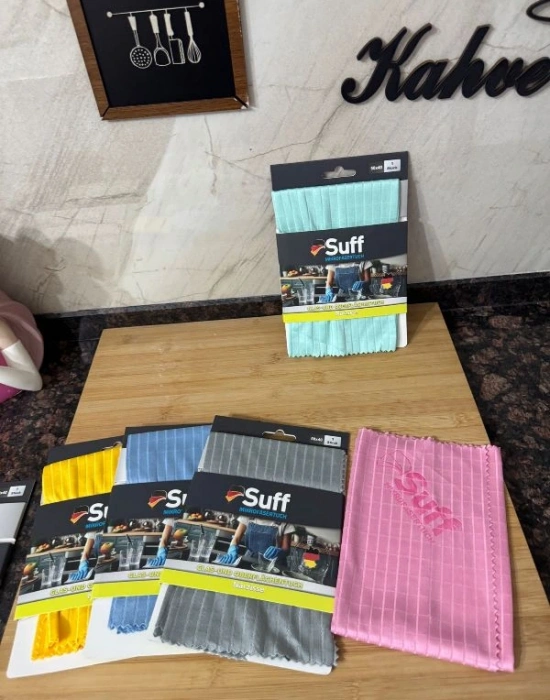 Suff Mikrofiber Narzisse Nergis Cam Ayna Bezi 40X50