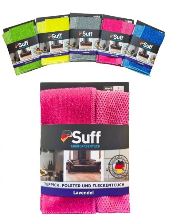 Suff Lavendel Petek Model Tırtıklı Zor Kir Bezi 40X40