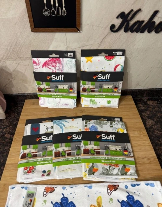 Suff Blumenkorb Mikrofiber Mutfak Bezi 40X40