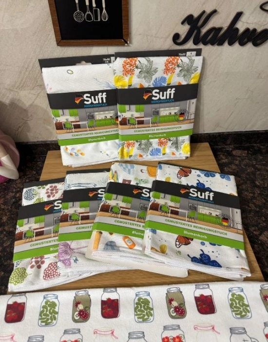 Suff Blumenkorb Mikrofiber Mutfak Bezi 70X50