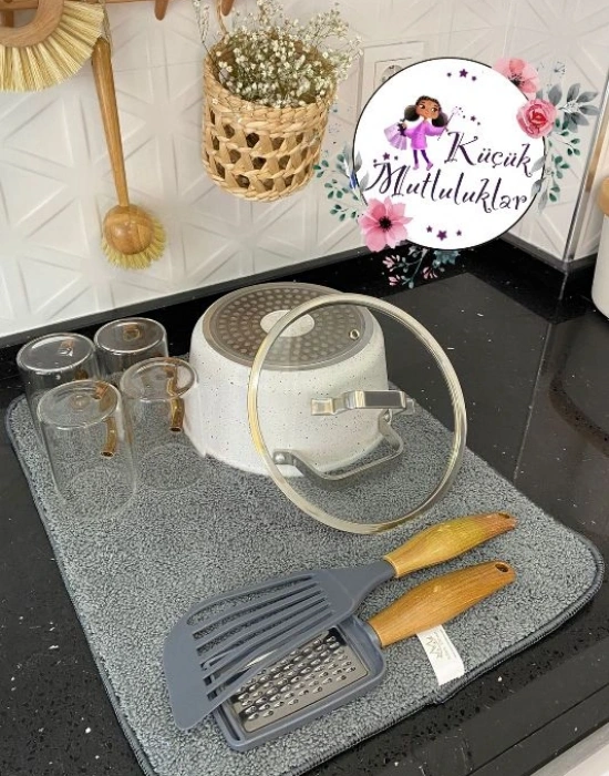 Miss Çok Amaçlı Mikrofiber Bulaşık Kurulama Matı