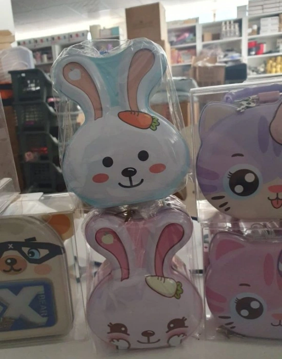 Tavşan Metal Kilitli Kumbara