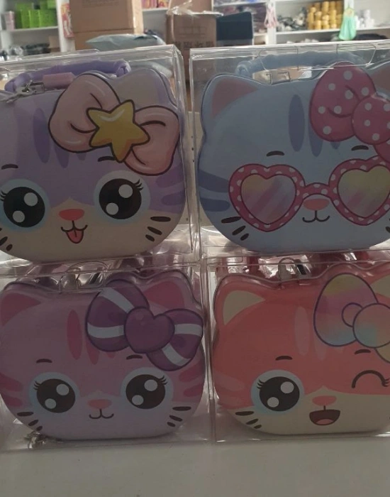 Kedi Metal Kilitli Kumbara