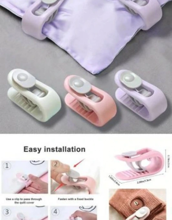 Mandallı Nevresim Sabitleyici 10Lu