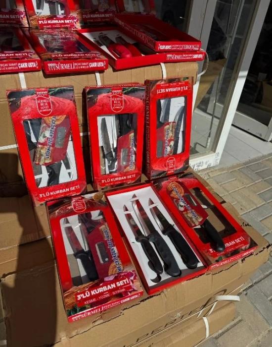 Sürmene Kurban Seti Siyah