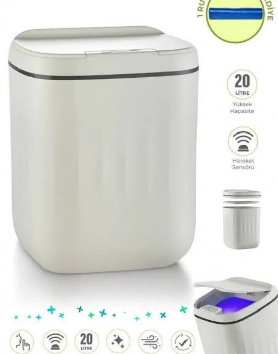 Sensörlü Çöp Kovası