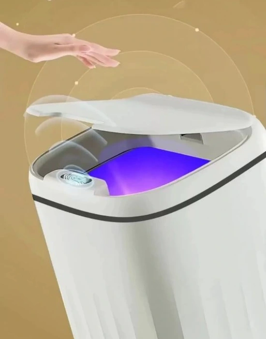Sensörlü Çöp Kovası