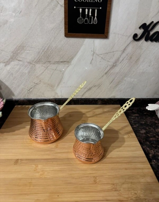 Bakır Cezve Büyük Boy