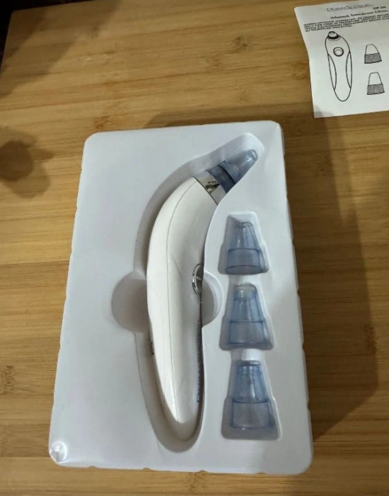 Pilli Derma Suction Vakumlu Siyah Nokta Yüz Temizleme Cihazı