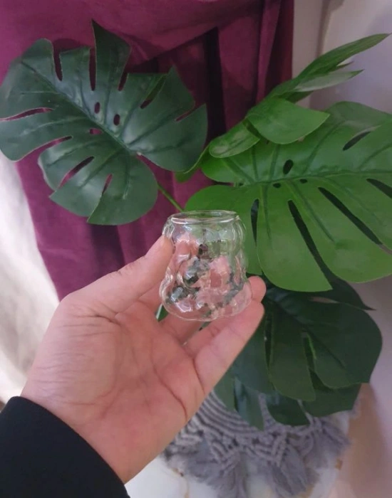 Mini Üzüm Bardak 6Lı Kulpsuz Kahve Yanı Bardak