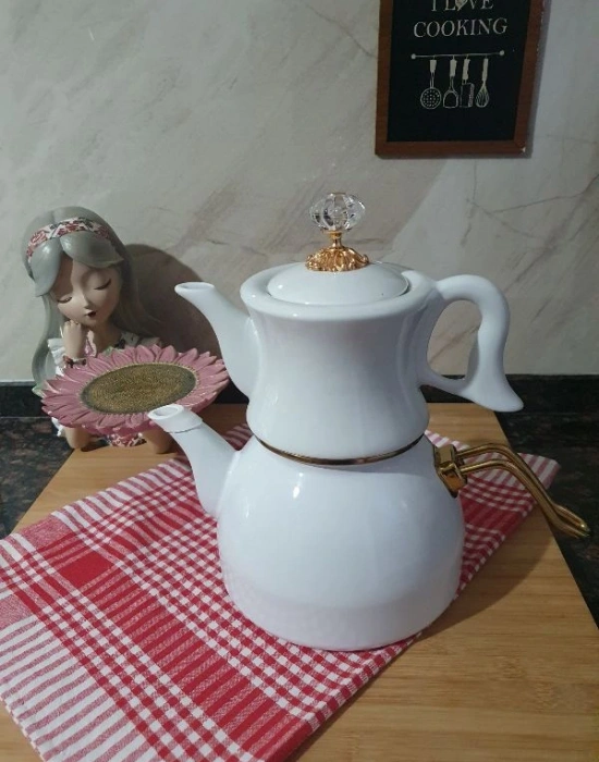 Dufy Emaye Çaydanlık Takımı