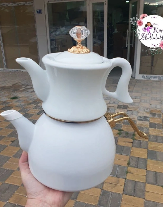 Dufy Emaye Çaydanlık Takımı