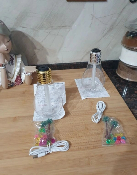 Ampul Led Işıklı Hava Nemlendirici