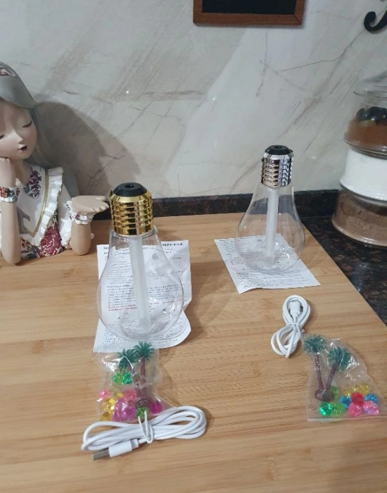 Ampul Led Işıklı Hava Nemlendirici