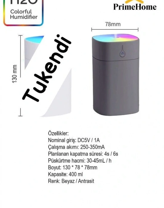 Kare Hava Nemlendirici 400 Ml