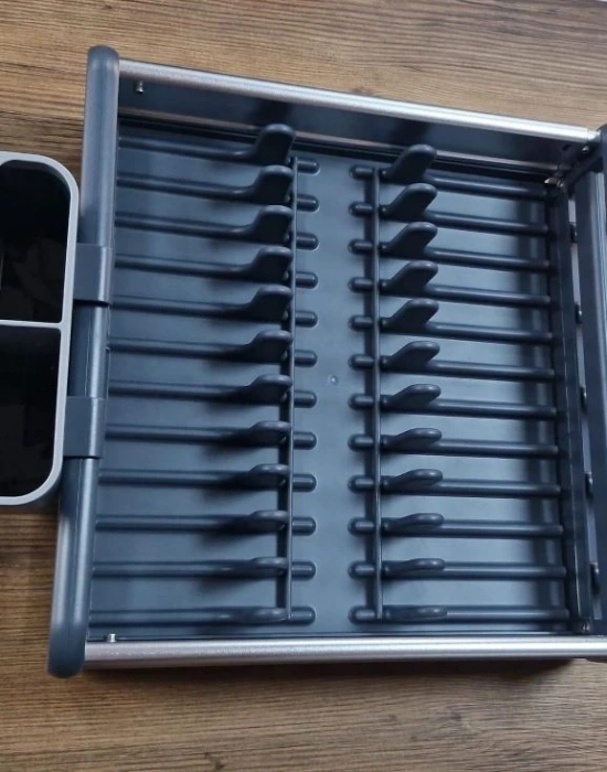 Açılır Kapanır Tezgah Üstü Alüminyum Tabaklık