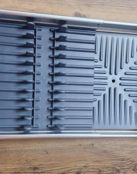 Açılır Kapanır Tezgah Üstü Alüminyum Tabaklık