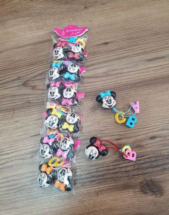 Mickey Mouse Model Lastikli  2li Baglama Tokasi Km 2022 6-1