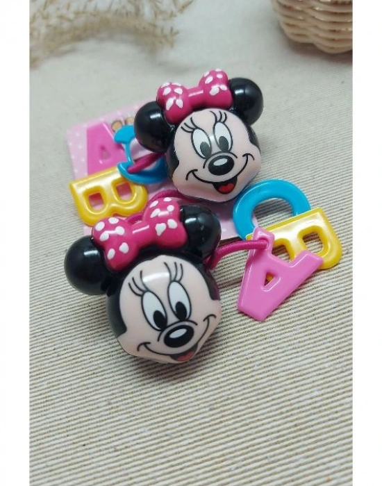 Mickey Mouse Model Lastikli  2li Baglama Tokasi Km 2022 6-1