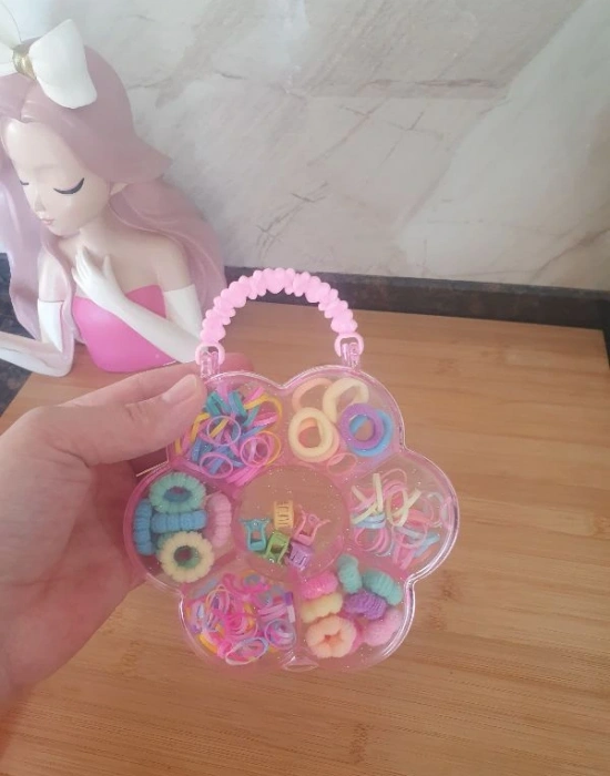 Çiçek Çantalı Toksa Seti