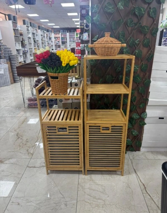 Bambu Dolap 3 Katlı