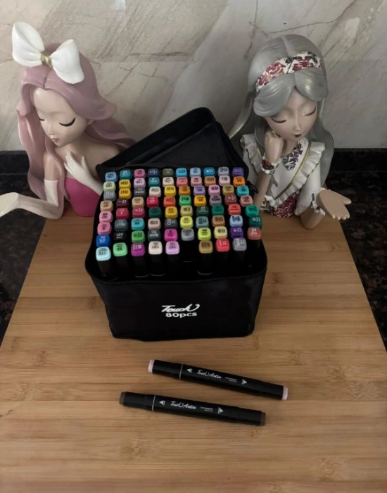 Çantali Marker Kalem 80Li