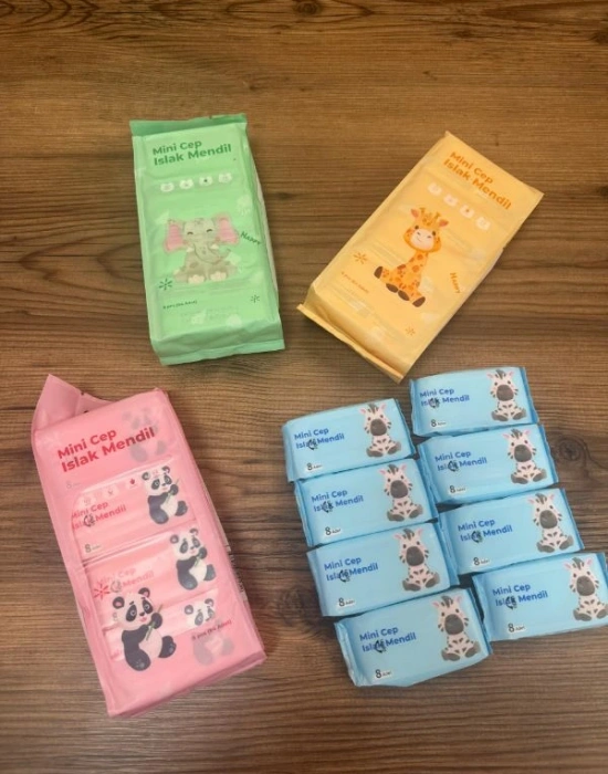 Paket İslak Mendil 8Li