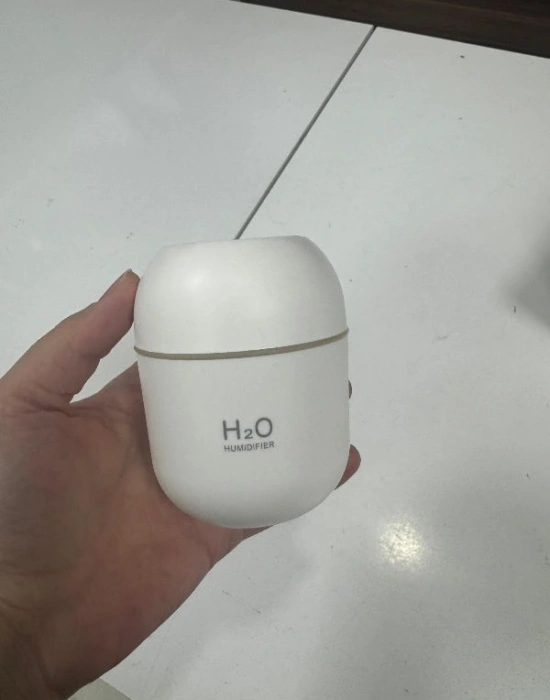 Mini Buhar Makinesi Beyaz Eko 220 Ml Hava Nemlendirici H20