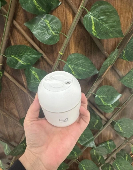 Mini Buhar Makinesi Beyaz Eko 220 Ml Hava Nemlendirici H20