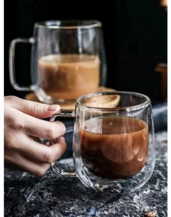 Çift Cidarli Sapli Kupa 250 Ml