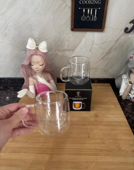 Çift Cidarli Sapli Kupa 250 Ml