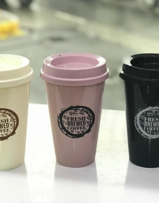 Plastik Kahve Kupası