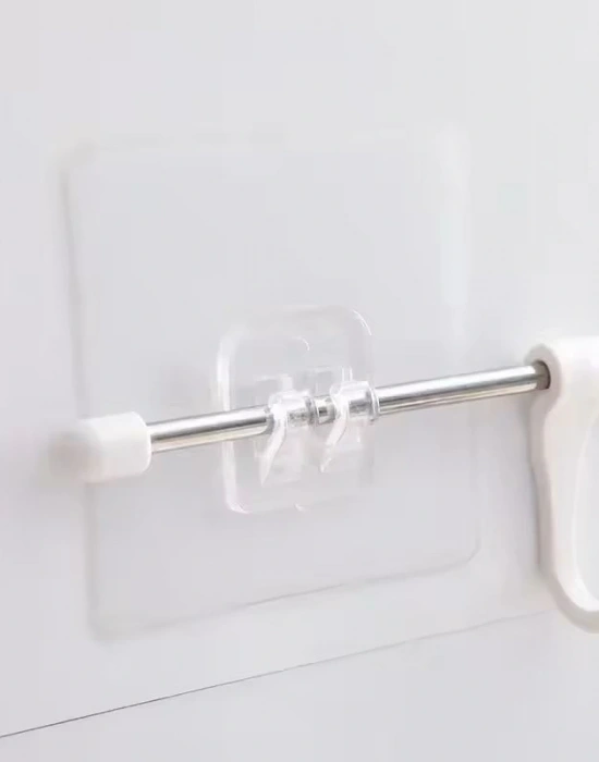 Güçlü Yapışkanlı Sticker Askı Tutucu Yeni Nesil Askı 4lü