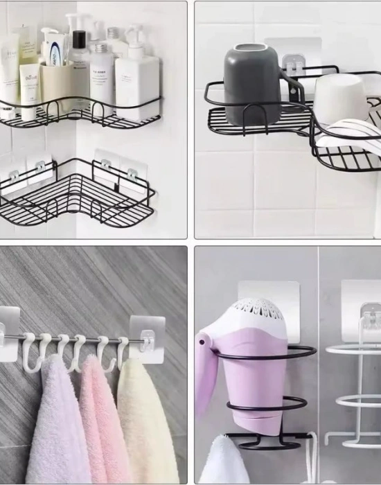 Güçlü Yapışkanlı Sticker Askı Tutucu Yeni Nesil Askı 4lü