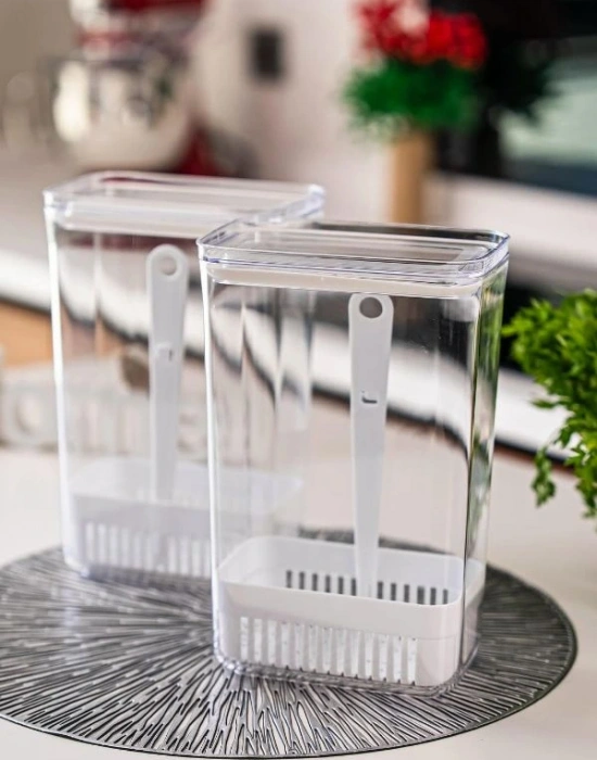 Yeşillik Saklama Kabı Süzekli