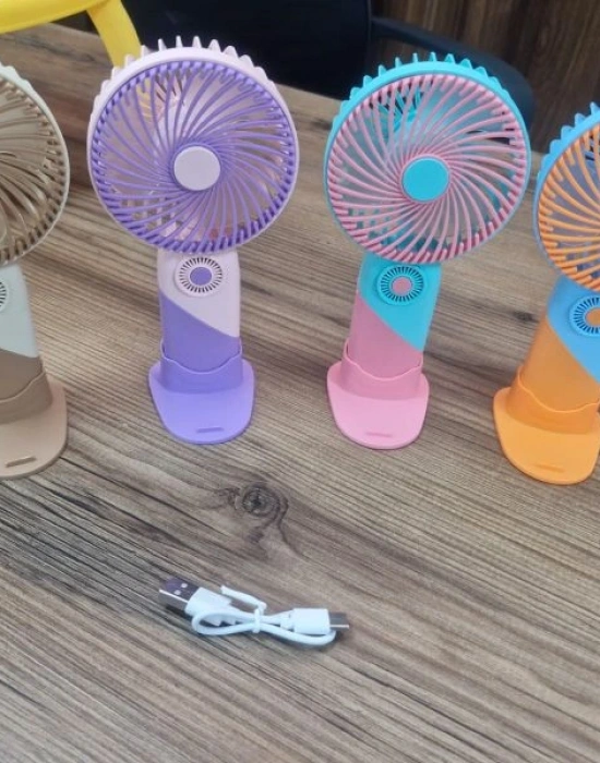 Gökkuşağı Model El Fanı