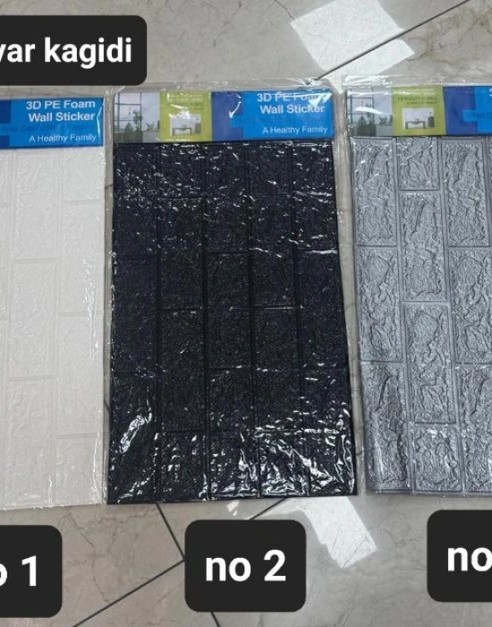 Tuğla Model Duvar Paneli Siyah