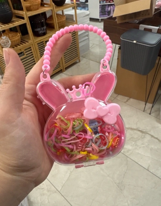 Tavşan Çantalı Toka Seti