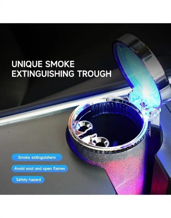 Işıklı Araç İçi Küllük