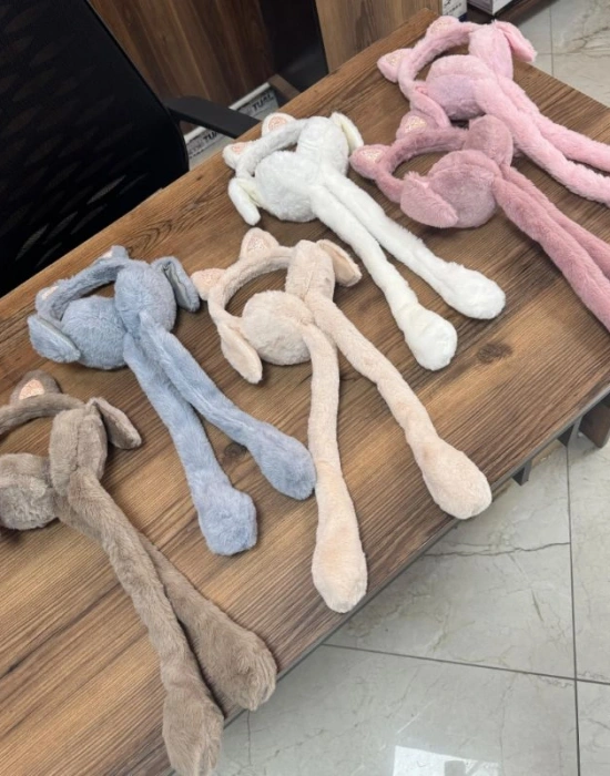 Peluş Kulaklık No 4 Kedili Model