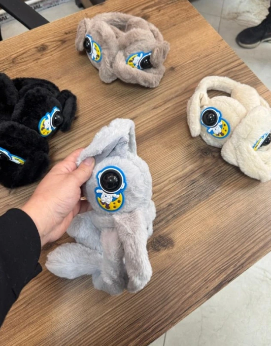Peluş Kulaklık No 3 Astronot Işıklı