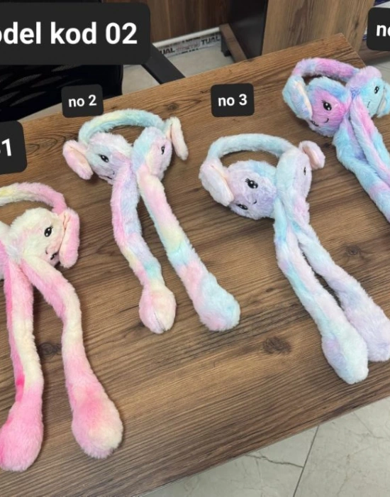 Peluş Kulaklık No 2 Renkli Model