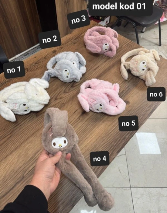 Peluş Kulaklık No 1 Krominili