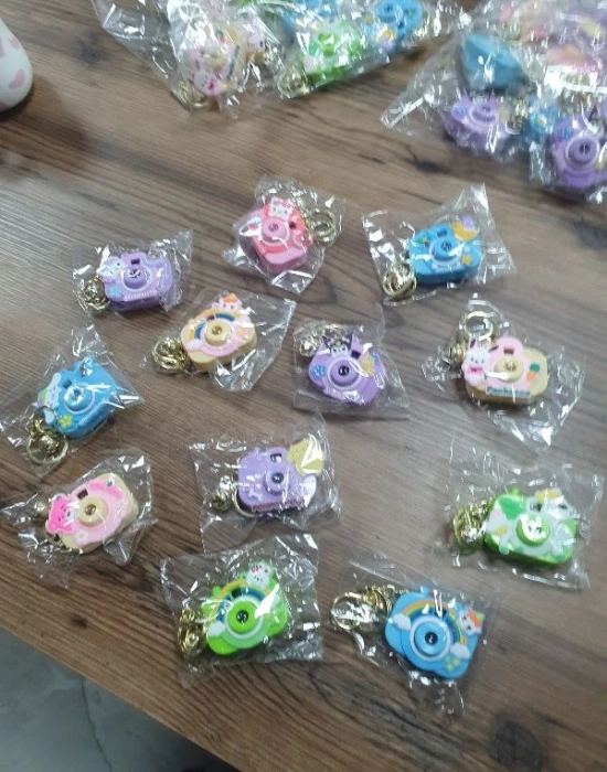 Fotoğraf Makinesi Projeksiyon Anahtarlık