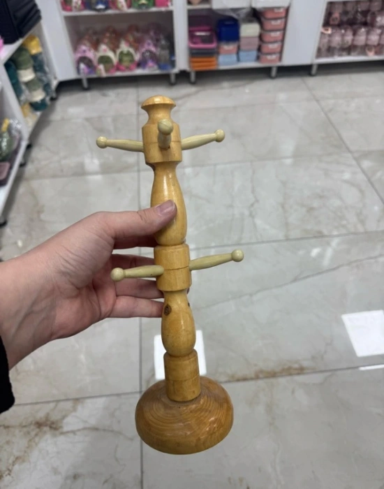 Ahşap Fincan Kupa Askısı 6lı