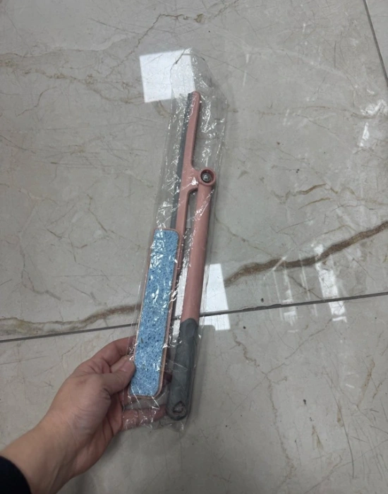 360 Derece Dönen Cam Pencere Süngerlik Çek Çekli Temizleyici