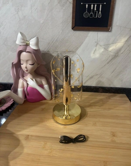 Dokunmatik Şarjlı Masa Lambası Gold 3115